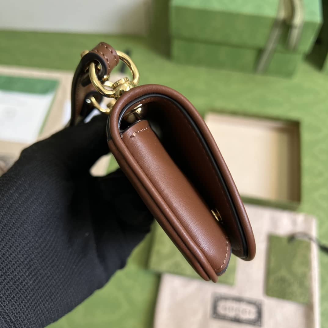 Gucci Blondie Mini Card Case Wallet 698635 Replica Crossbody Bag