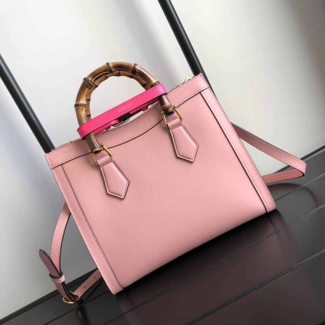 Gucci Diana Small Tote Replica Pink 660195