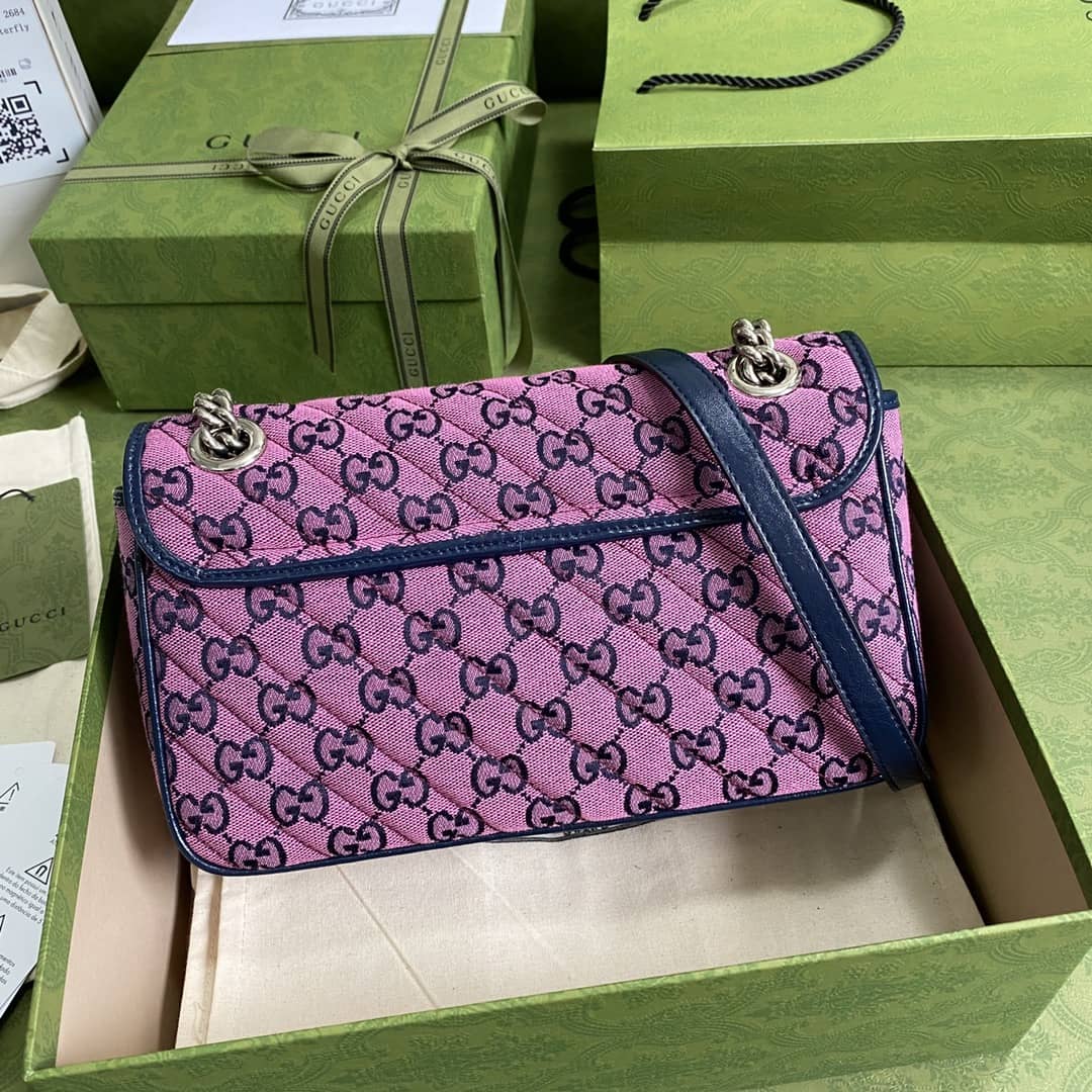 Gucci Marmont GG Small matelassé Shoulder Bag Replica 443497