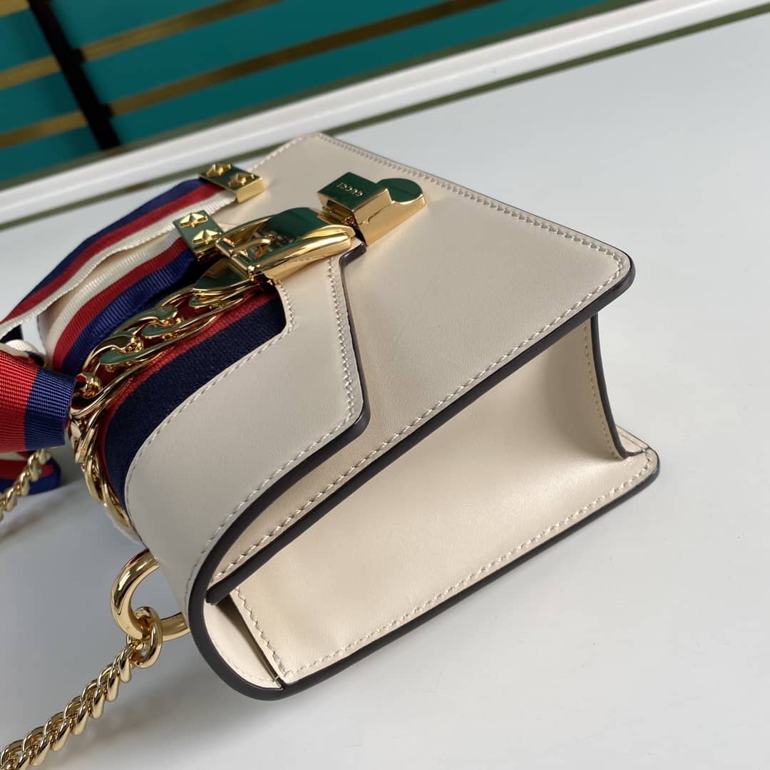 Gucci Sylvie Mini Chain Shoulder Bag Replica 431666