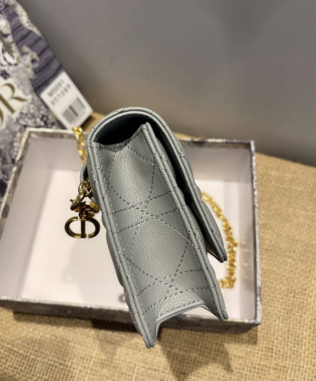 Christian Dior Caro Chain Belt Replica Pouch