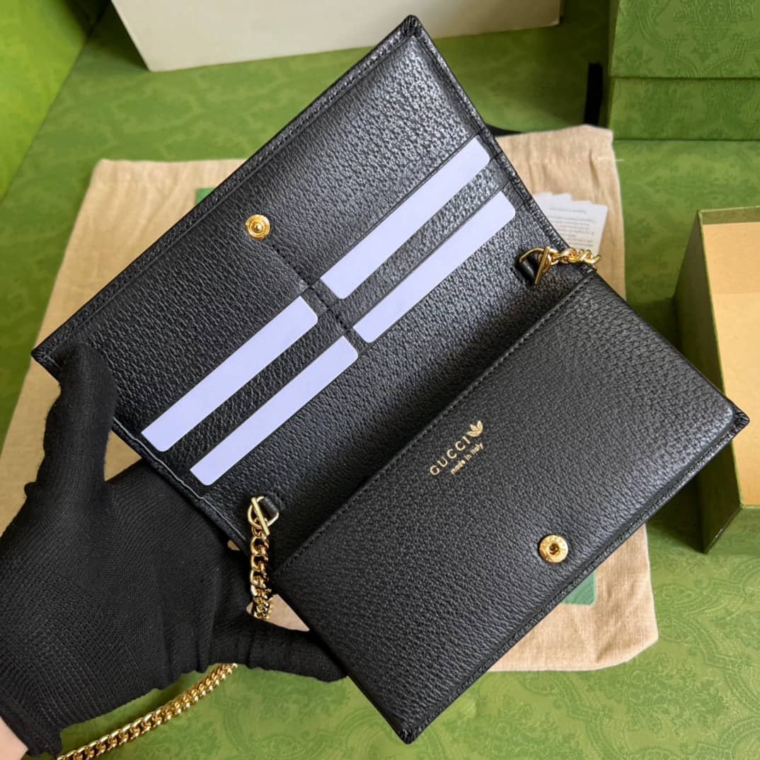 Adidas x Gucci Wallet With Chain 621892 Replica Crossbody Bag