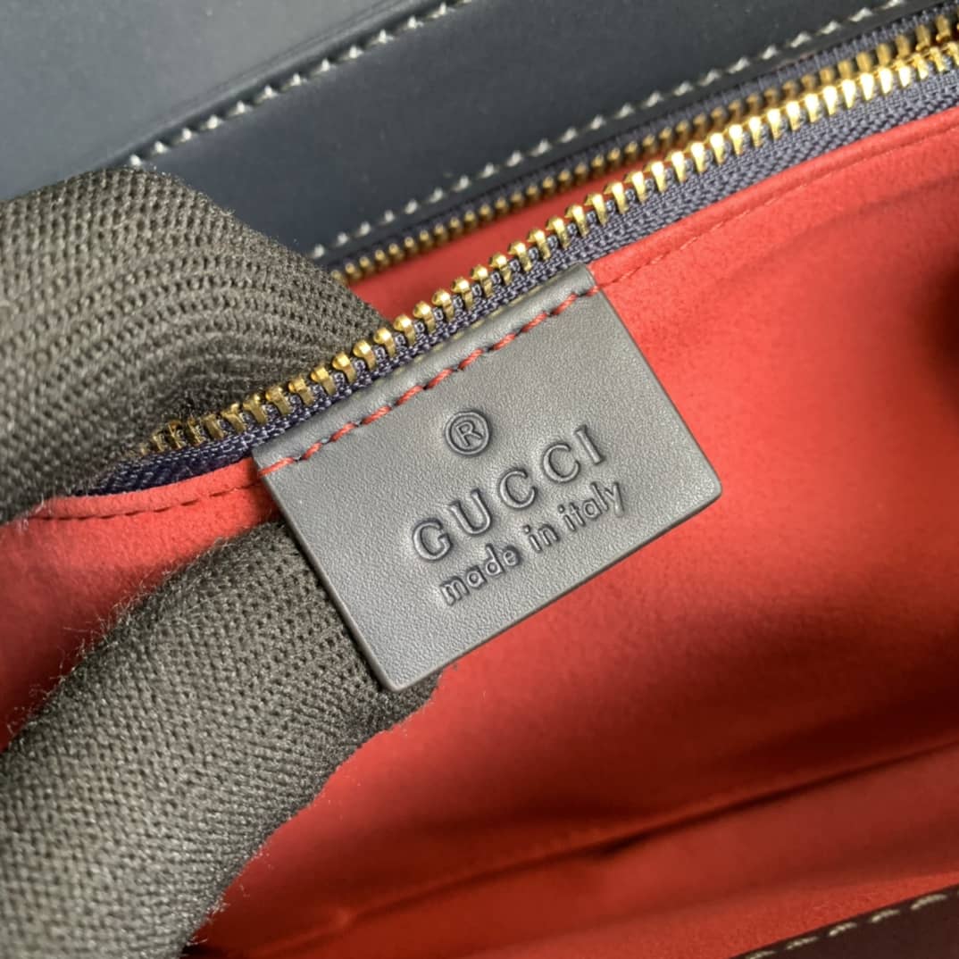 Gucci 1955 Horsebit Supreme Shoulder Bag Replica 602204