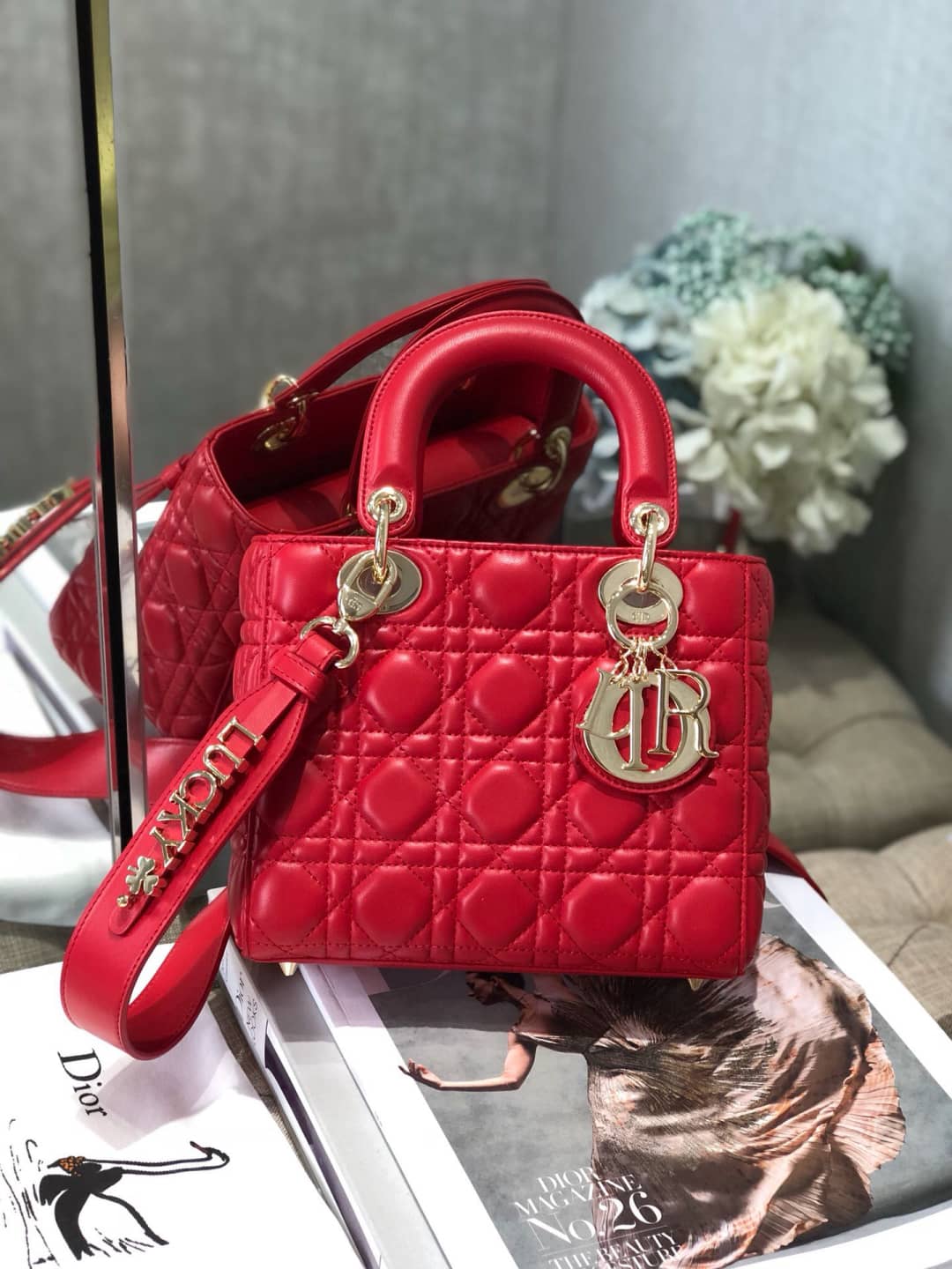Christian Dior Lady Dior 20CM Replica Bag