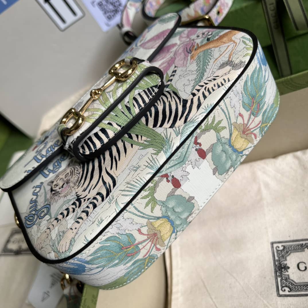 Gucci Horsebit Bag Dupe Tiger 1955 Mini Bag 677266