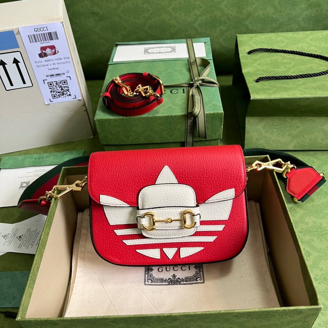 Adidas x Gucci Horsebit 1955 Mini Crossbody Bag 658574 Replica