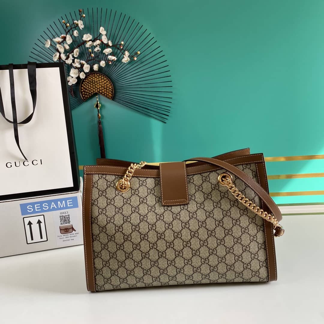 Gucci Padlock GG Supreme Canvas Shoulder Bag Replica 479197