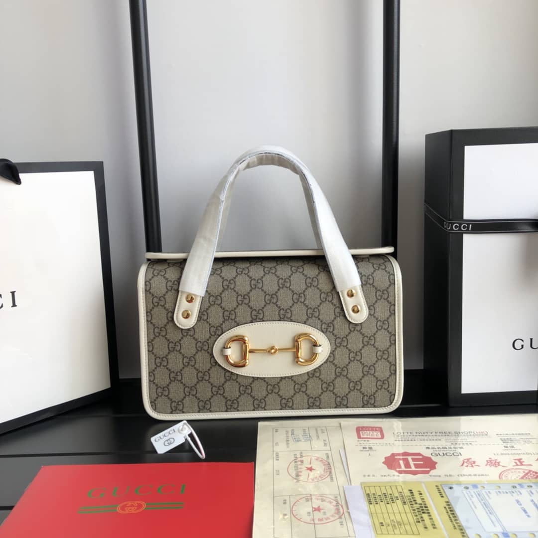 Gucci GG 1955 Horsebit Tote Replica Bag 627324