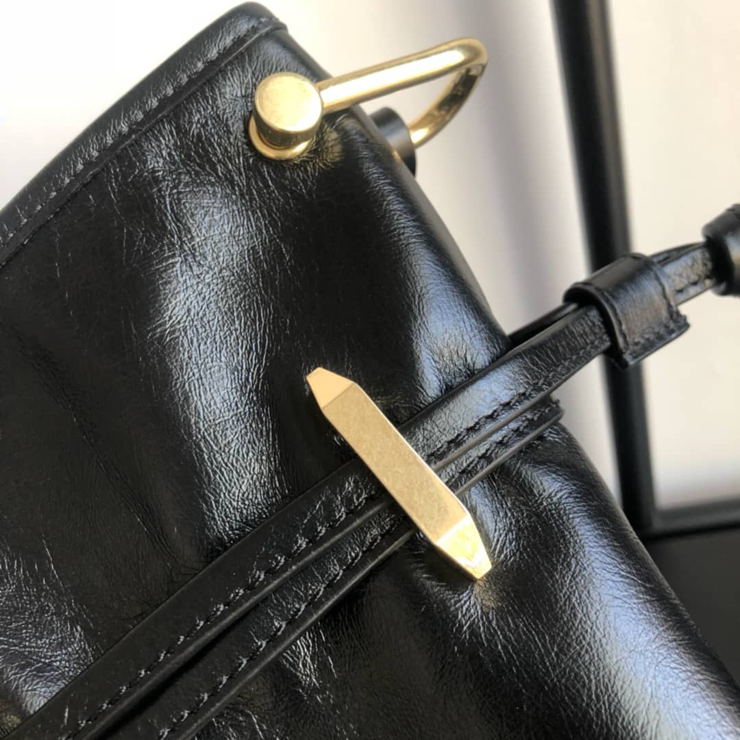 Gucci 1955 Horsebit Messenger Bag Replica Black 602089