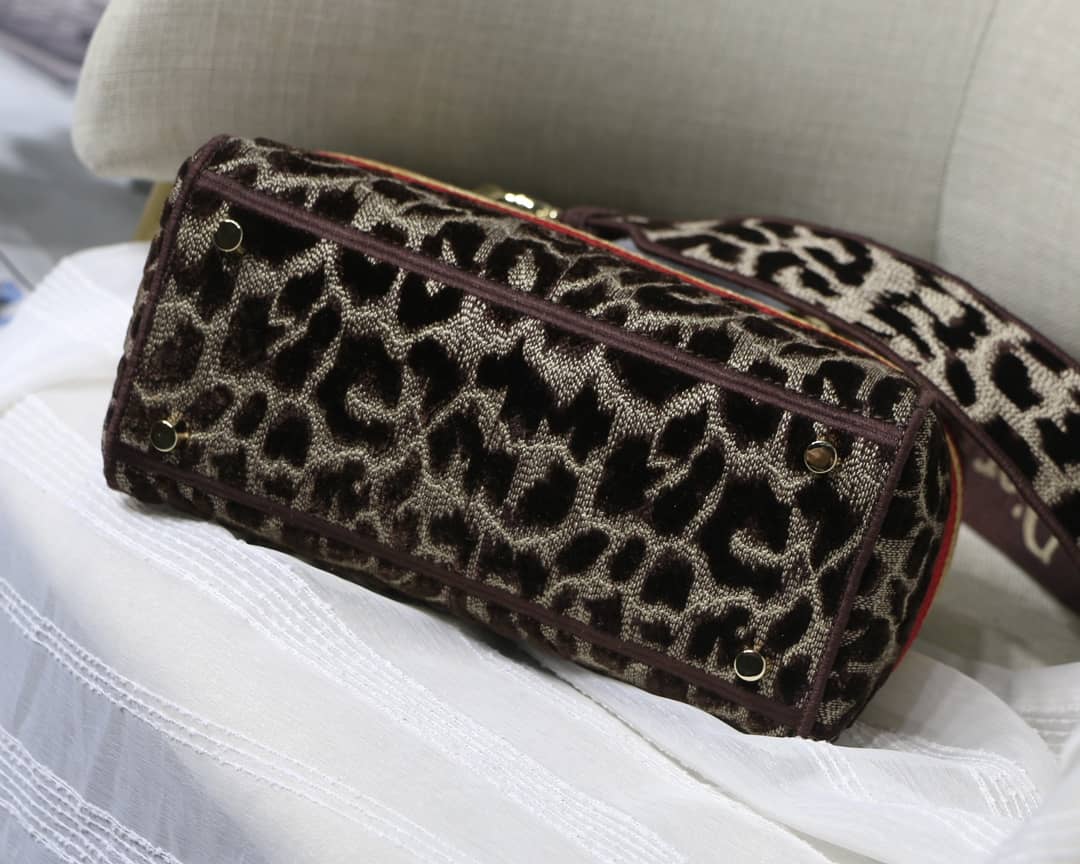 Lady Dior Dupe 24CM Paisley Embroidery Lady D-Lite Bag(ColaReps)