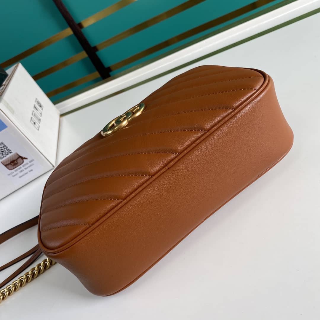 Gucci Marmont Dupe GG Small Matelassé Shoulder Bag Replica 447632