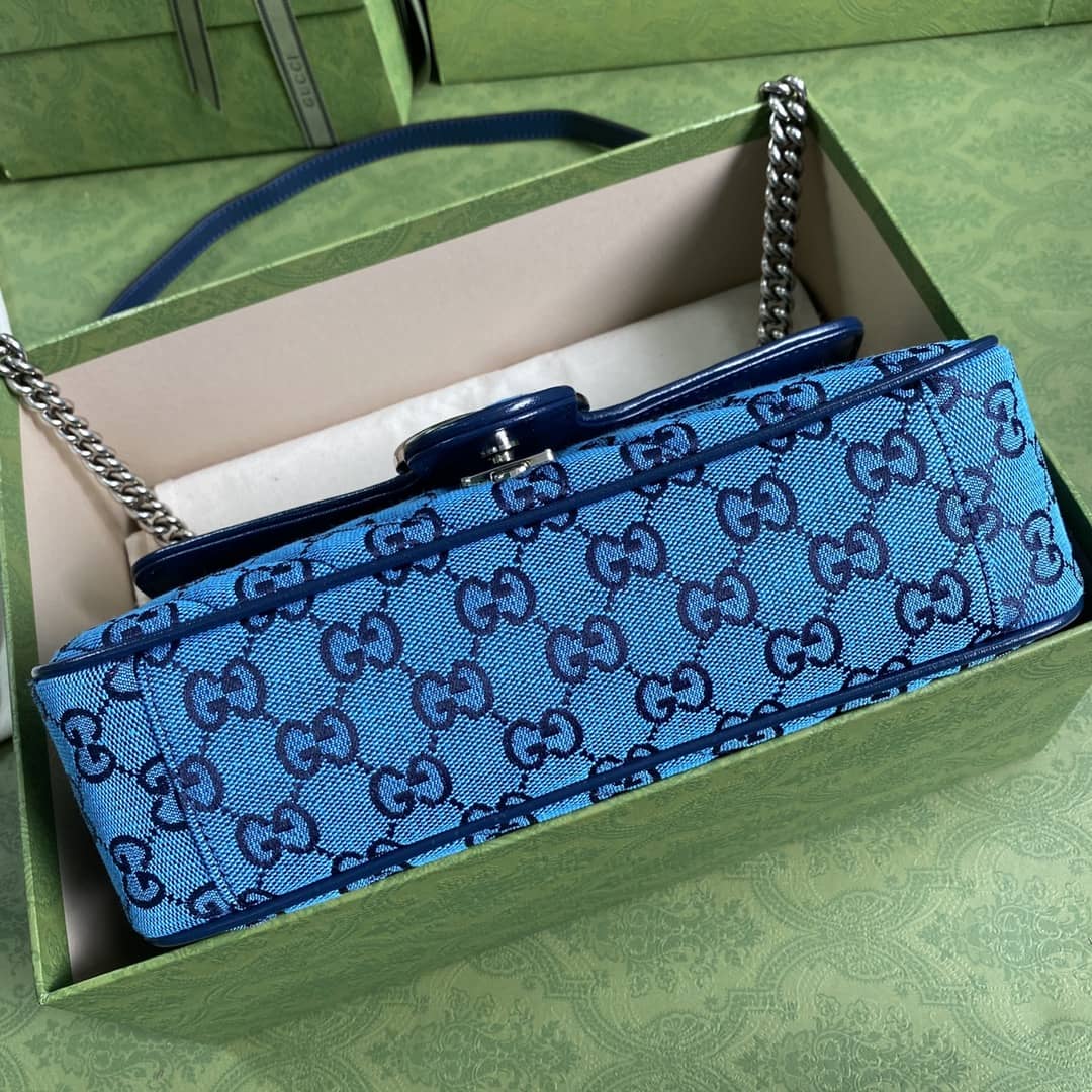 Gucci Marmont GG Small matelassé Shoulder Bag Replica 443497