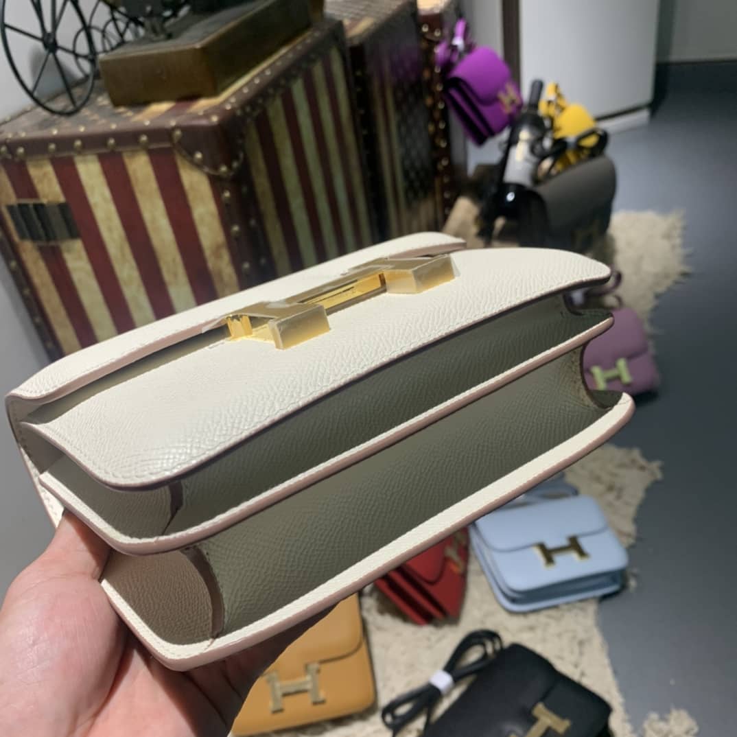 Hermes Replica Constance Bag 18CM Epsom Leather