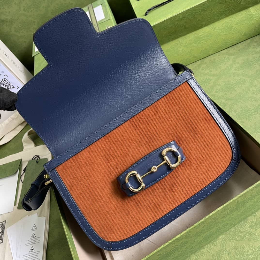Gucci 1955 Horsebit Supreme Shoulder Bag Replica 602204