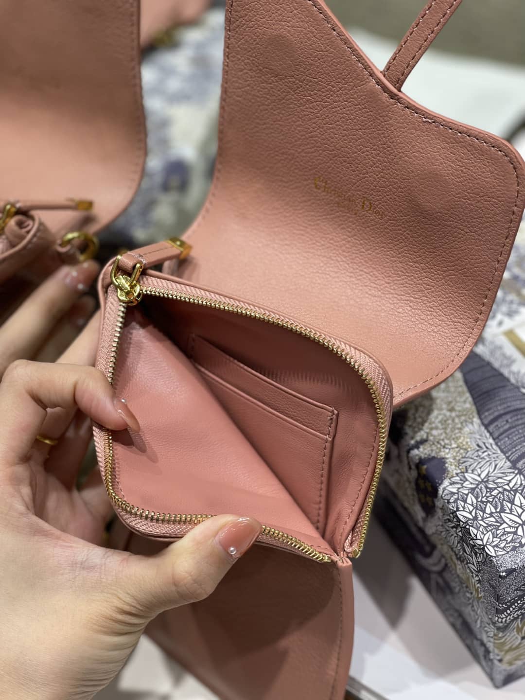 Dior Saddle Bag Dupe Vertical