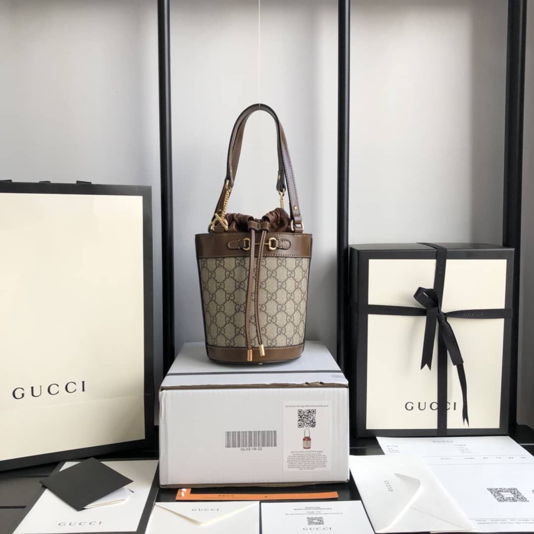 Gucci Horsebit 1955 Small Bucket Bag Replica 637115