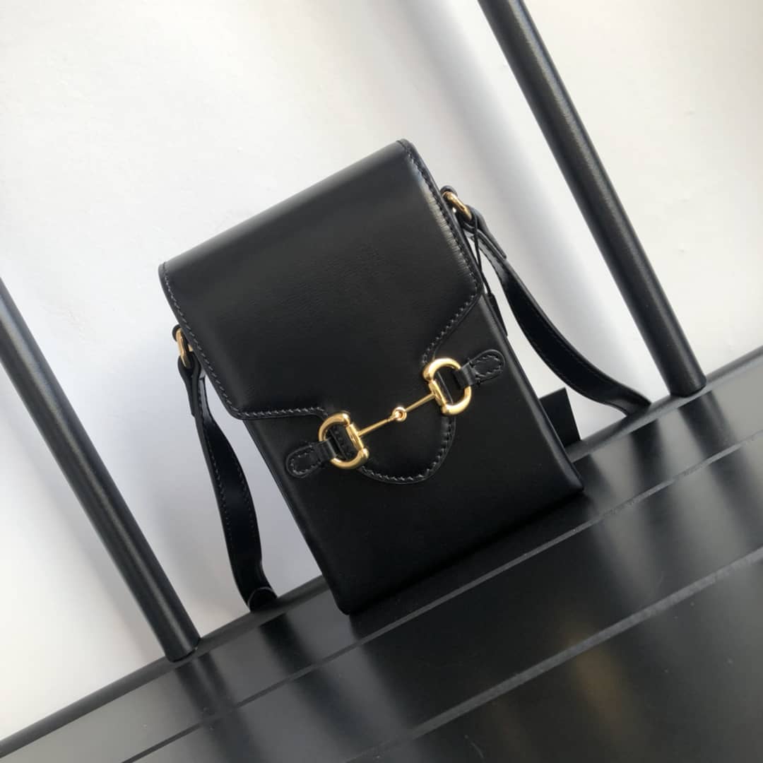 Gucci Horsebit 1955 Mini Bag Replica Black 625615