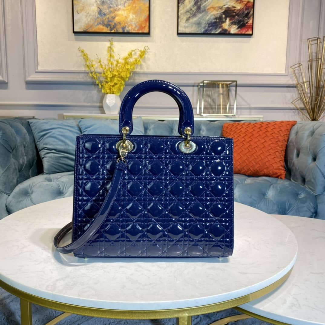 Lady Dior Dupe 32CM Replica Bag(Cola)