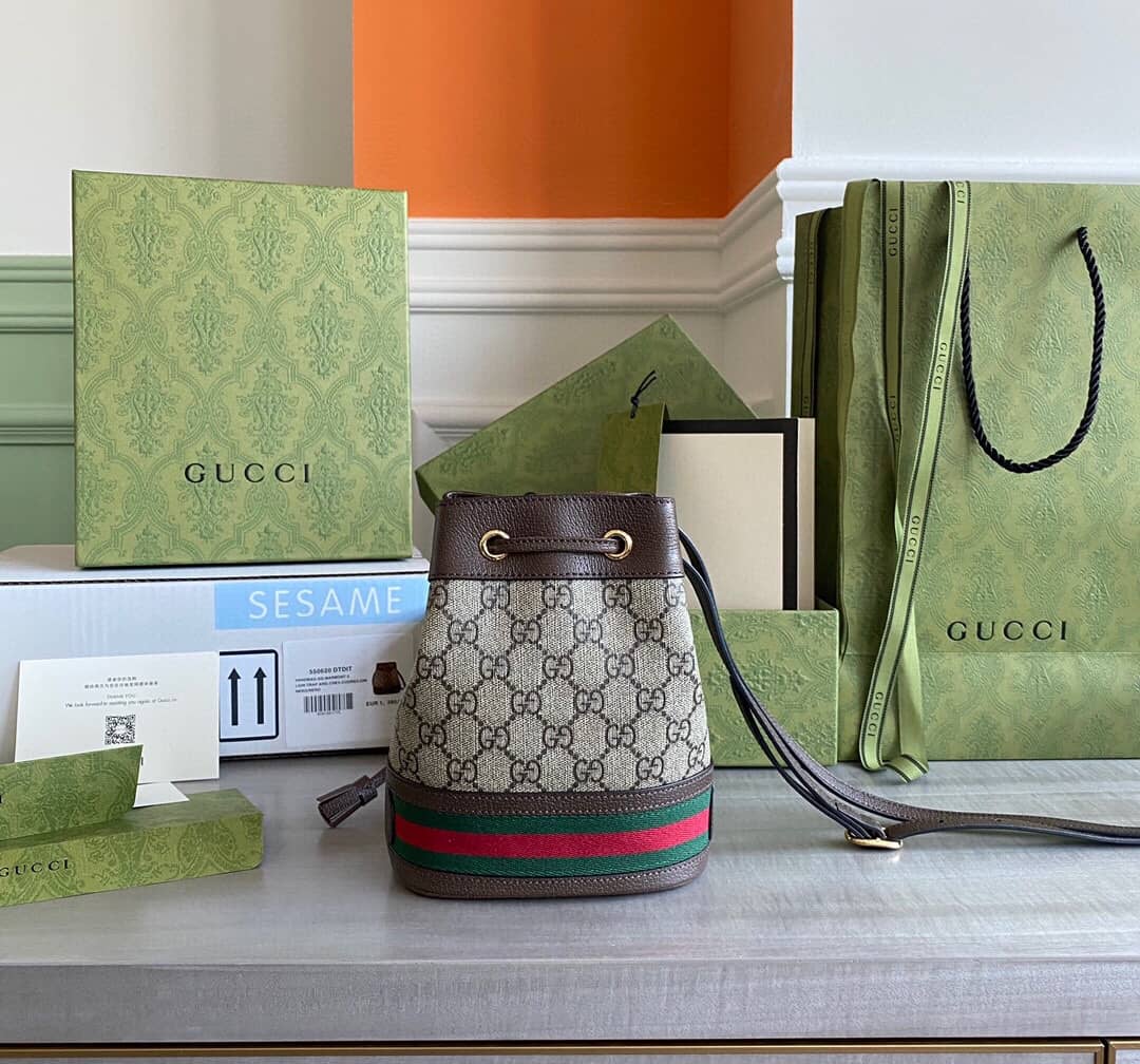 Gucci Ophidia GG Mini Bucket Bag Replica 550620