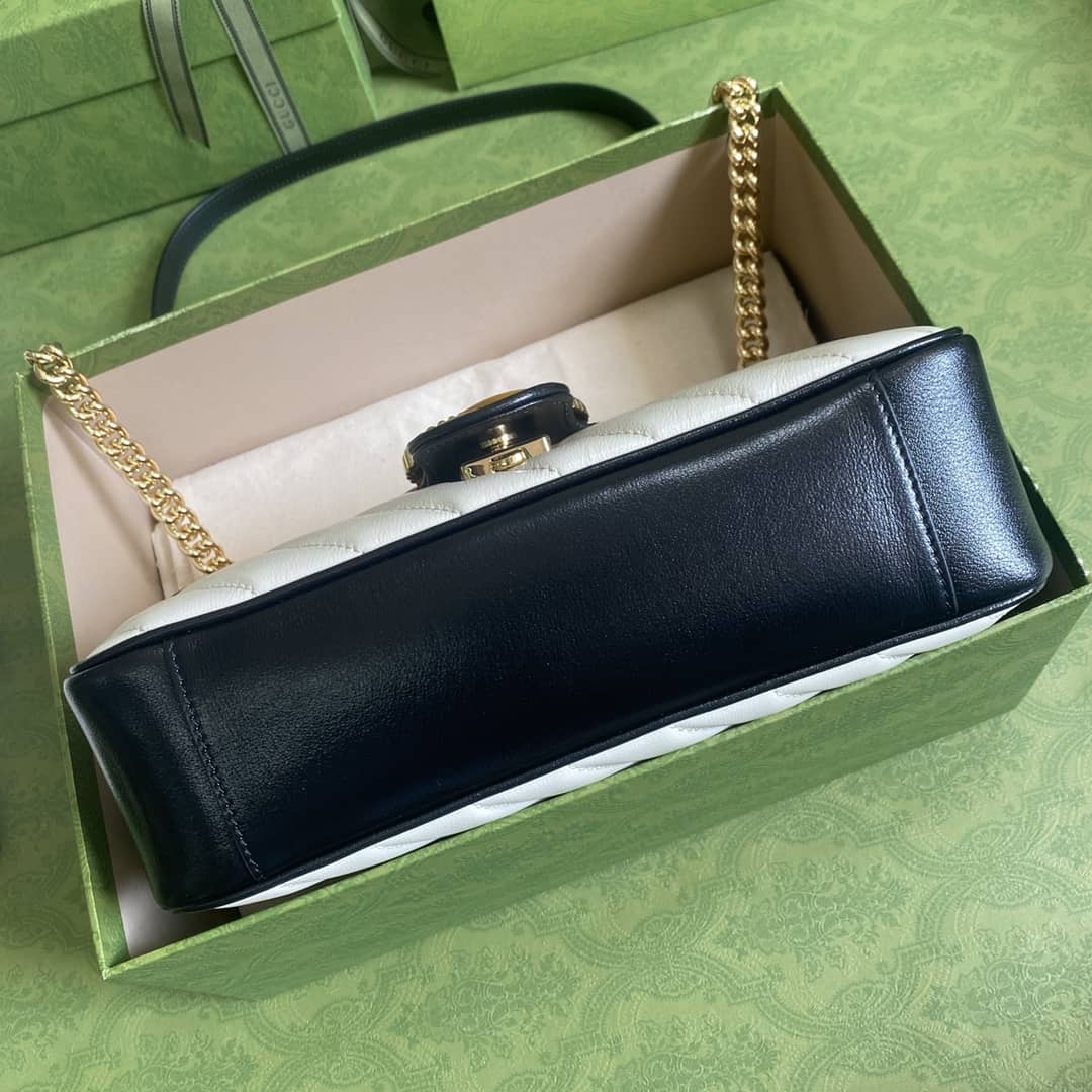 Gucci Marmont GG Small matelassé Shoulder Bag Replica 443497