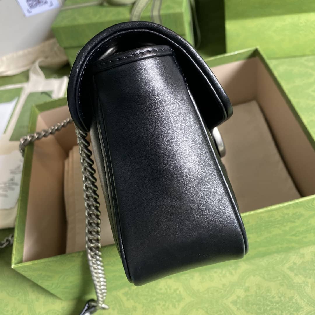 Gucci Marmont GG Small matelassé Shoulder Bag Replica 443497