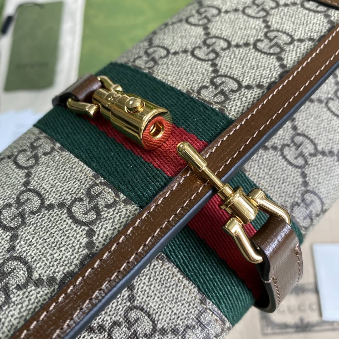 Gucci Jackie 1961 Shoulder Bag Chain Wallet Replica 652681