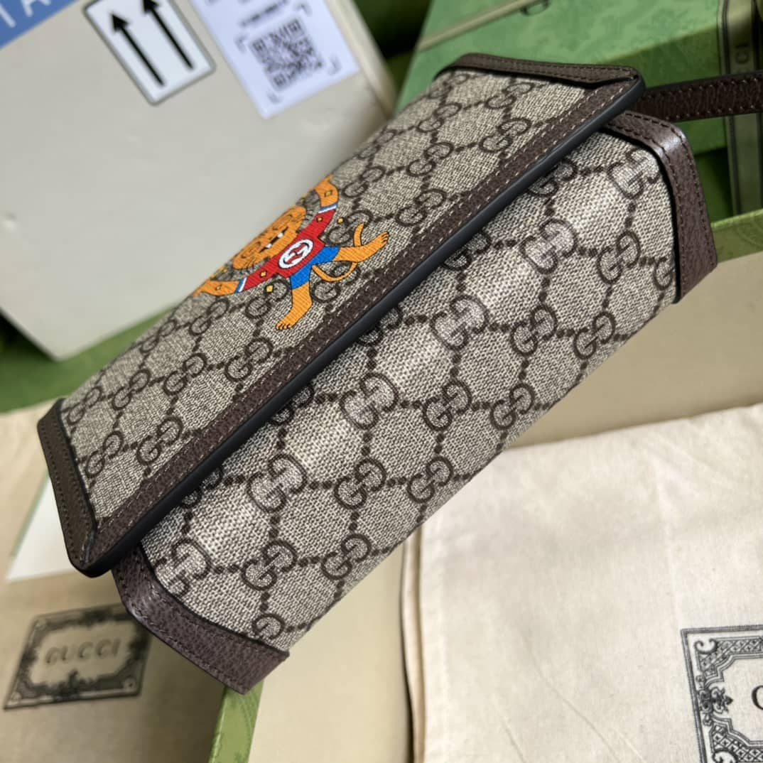 Gucci Cherry Print Mini Crossbody Bag 700733 Replica