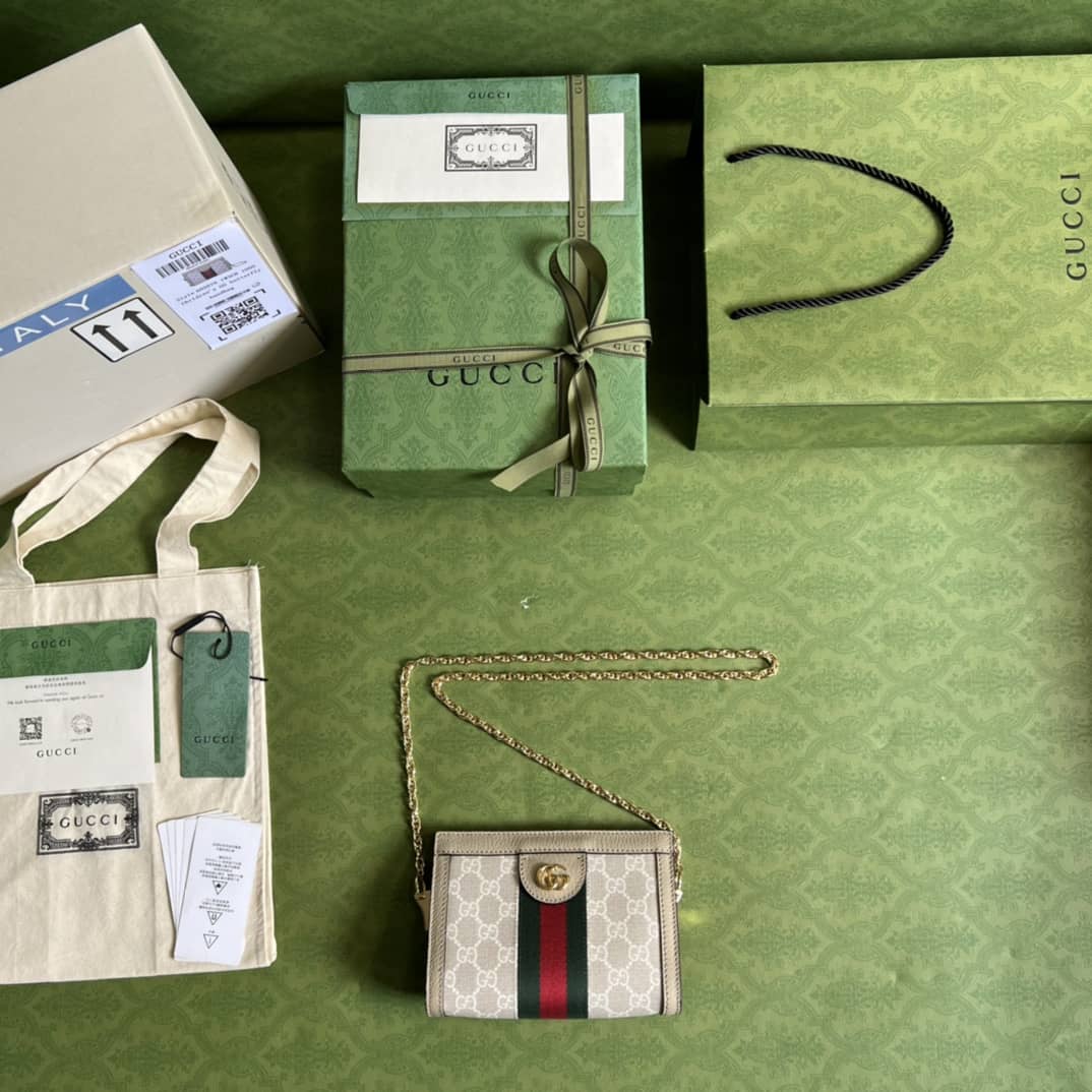 Gucci Ophidia Mini GG Supreme 602676 Replica Crossbody Bag