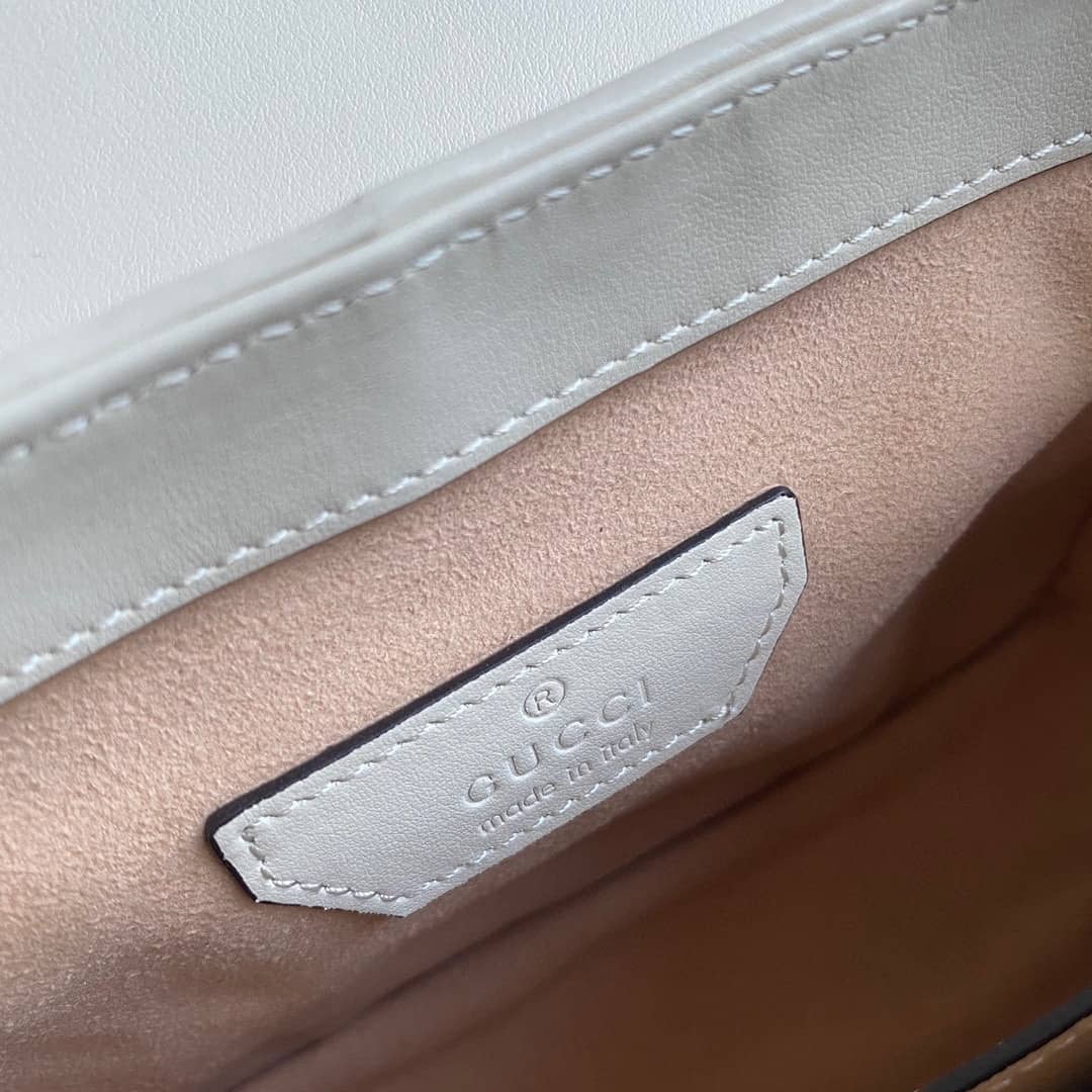 Gucci GG Marmont Canvas Mini Top Handle Crossbody Bag 583571 Replica