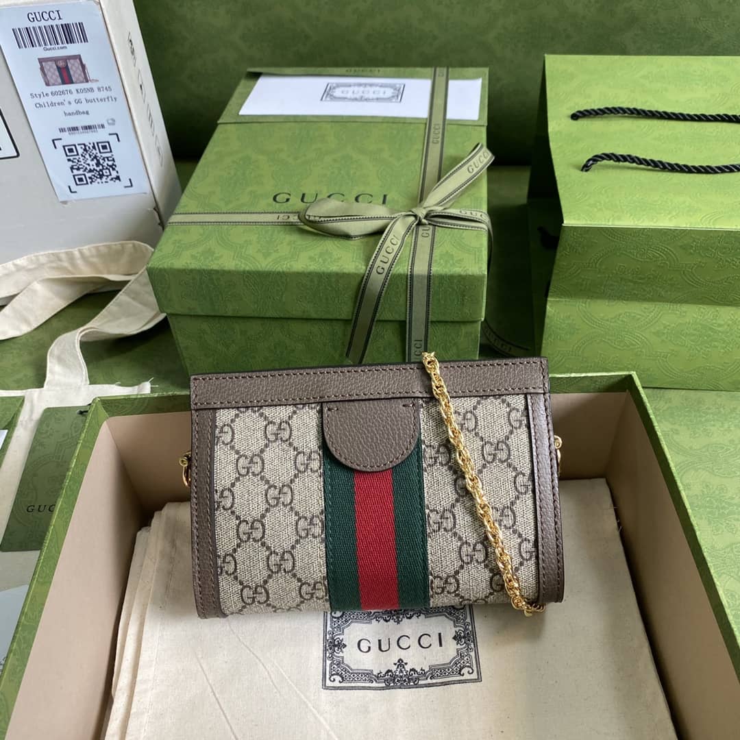 Gucci Ophidia Mini Shoulder Bag Replica 602676