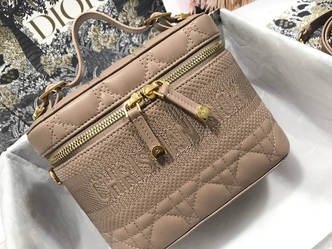 Christian Dior Travel Lambskin Vanity Case