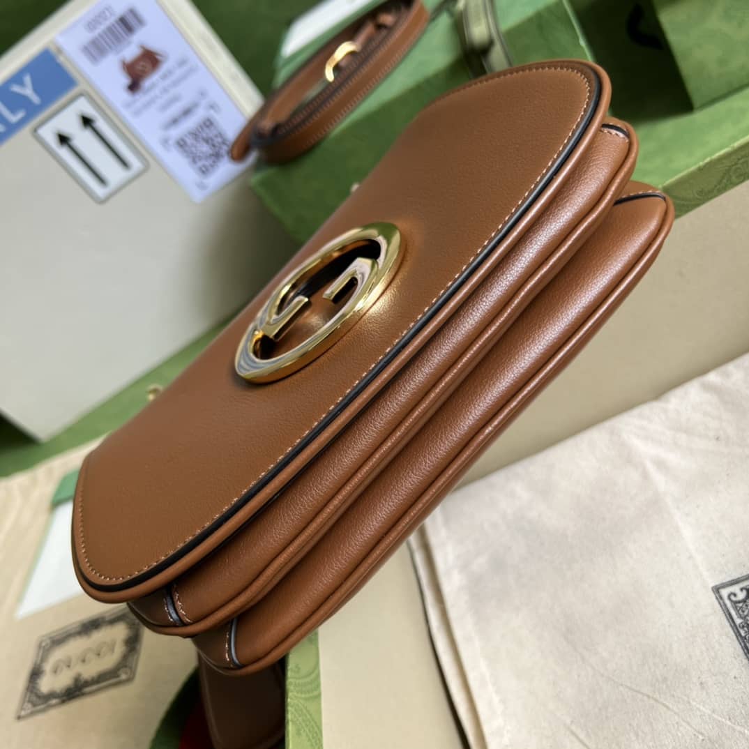 Gucci Blondie Mini Bag Brown 698643 Replica Crossbody Bag