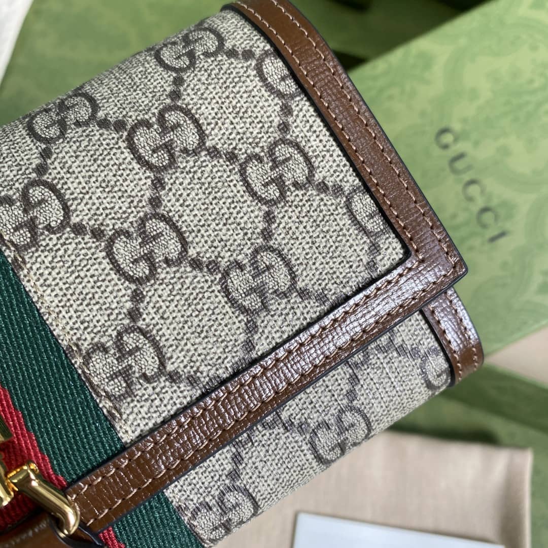Gucci Jackie 1961 Shoulder Bag Chain Wallet Replica 652681