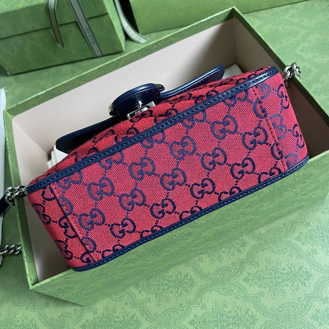 Gucci Marmont GG Mini Top Handle Bag Replica 583571