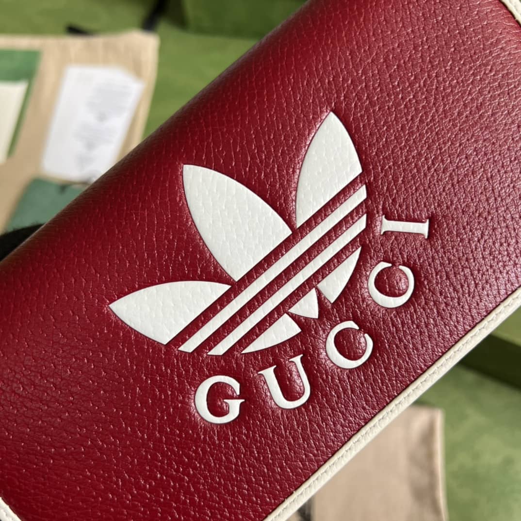Adidas x Gucci Wallet With Chain 621892 Replica Crossbody Bag