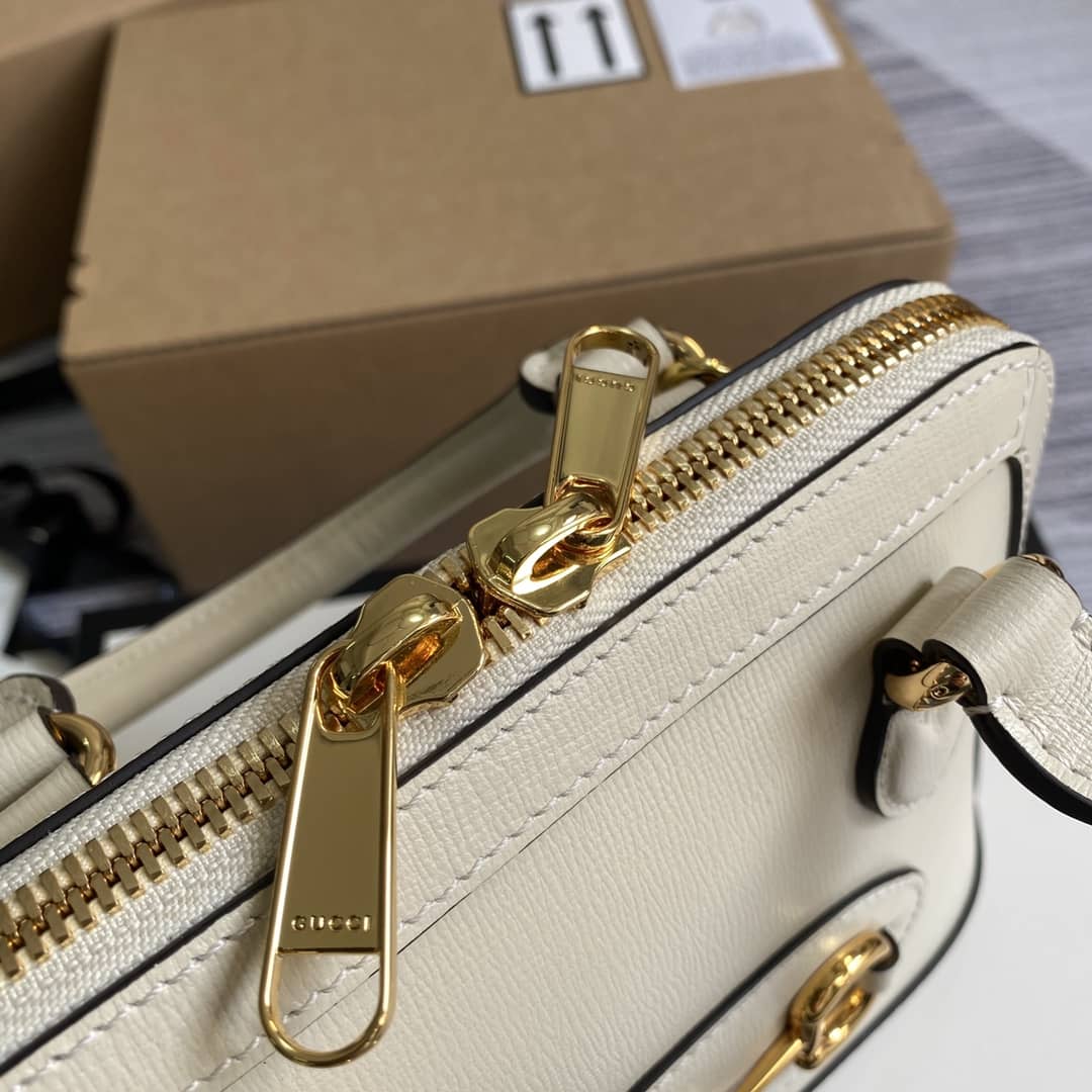 Gucci 1955 Horsebit GG Mini Top Handle Bag Replica 640716