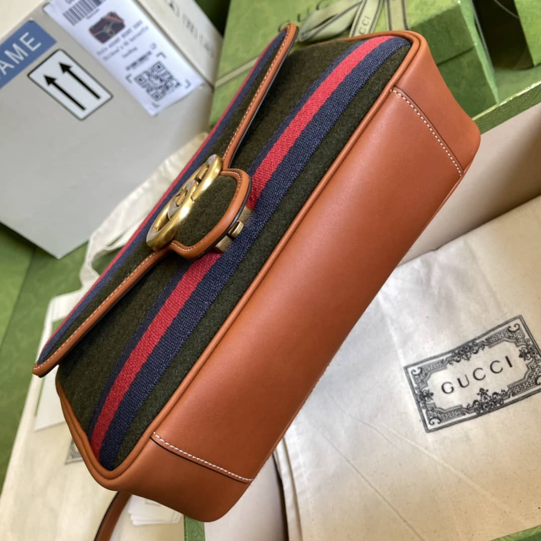 Gucci Marmont GG Small matelassé Shoulder Bag Replica 443497