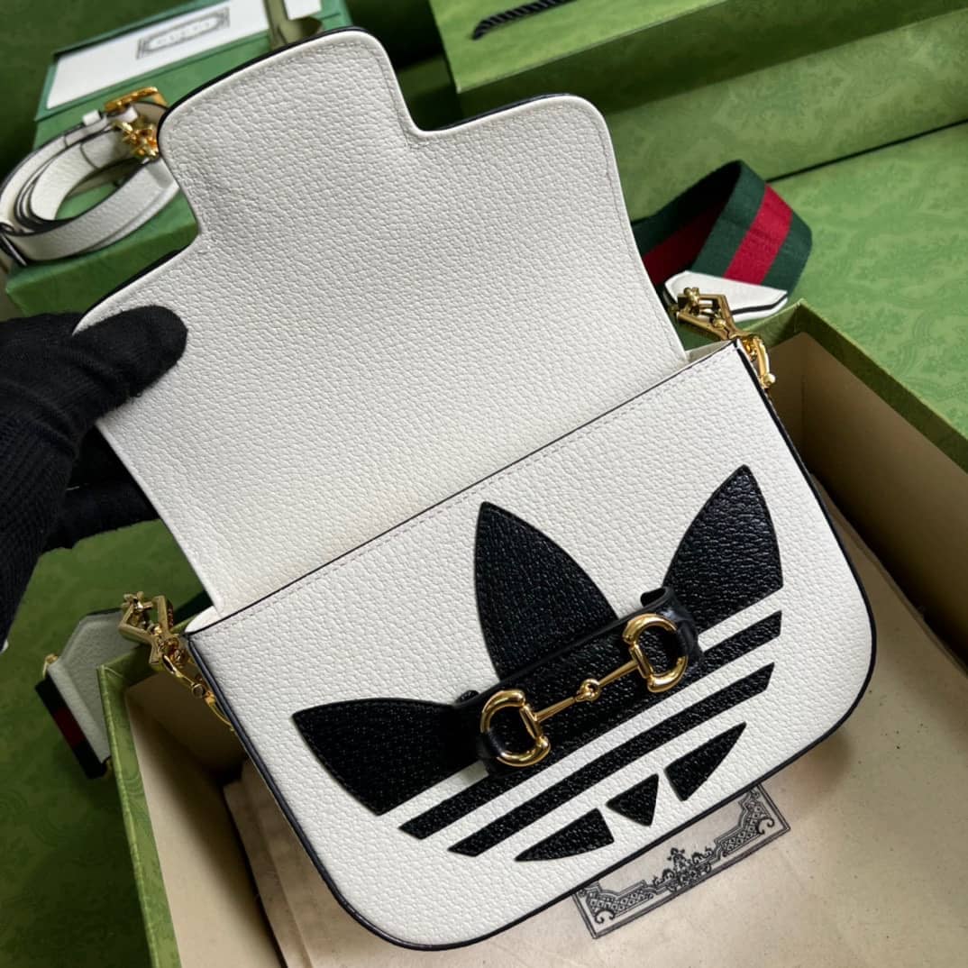 Adidas x Gucci Horsebit 1955 Mini Crossbody Bag 658574 Replica