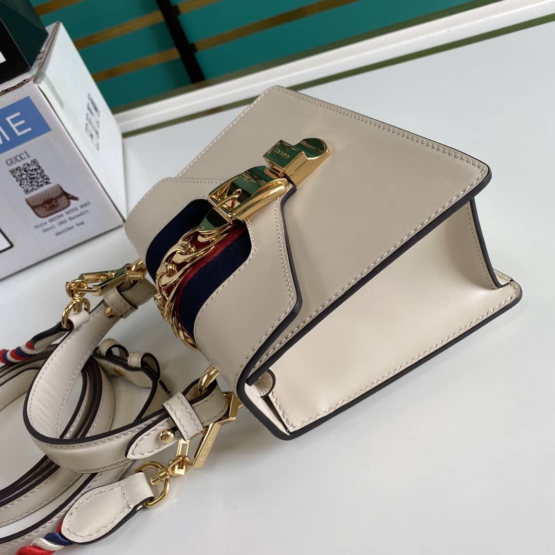 Gucci Womens Sylvie Leather Mini Bag Replica 470270