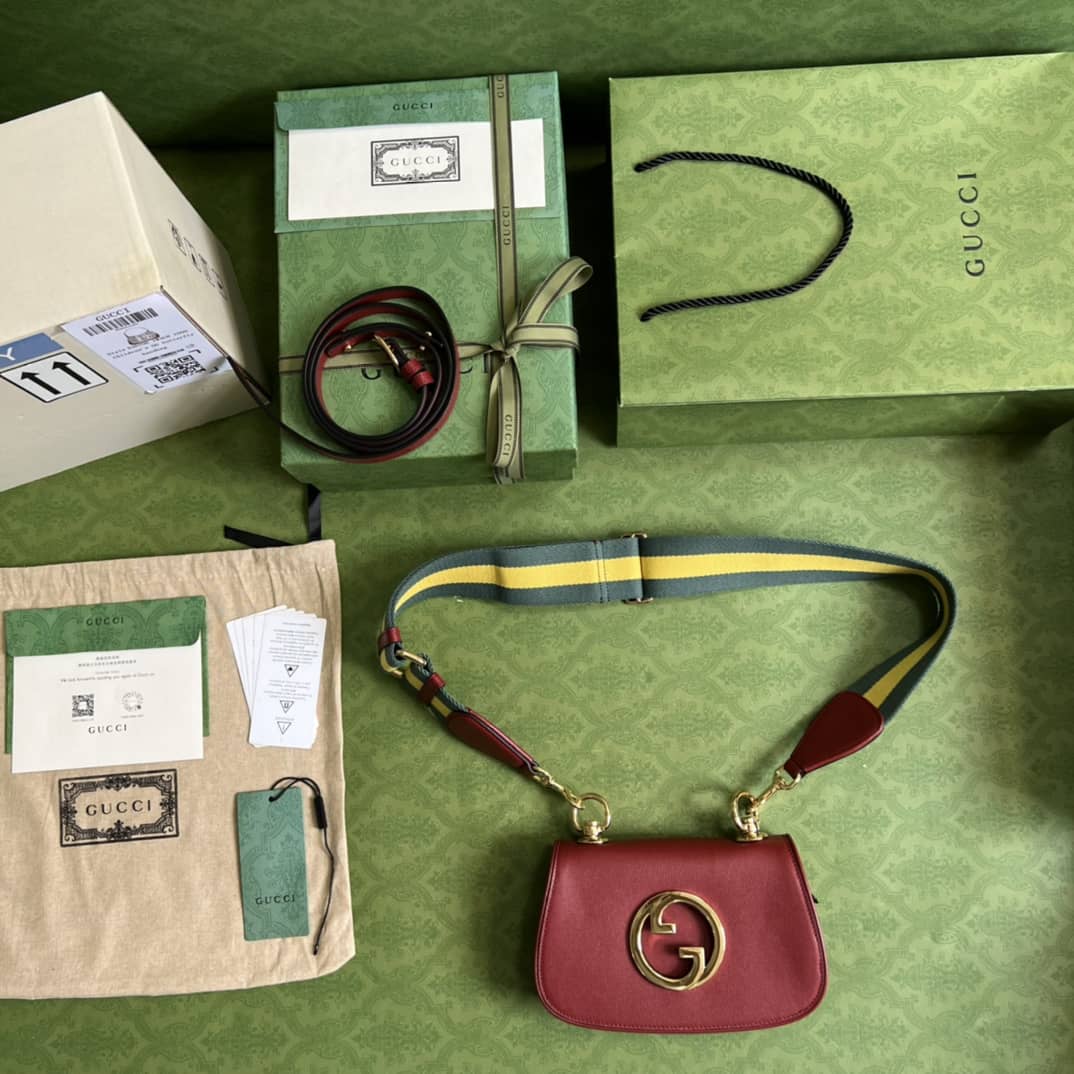 Gucci Blondie Mini Bag Red 698643 Replica Crossbody Bag