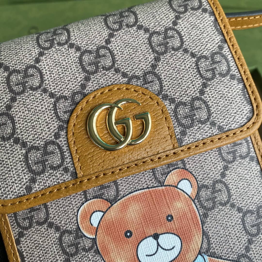 Kai x Gucci Mini Canvas Phone Bag Replica 660161