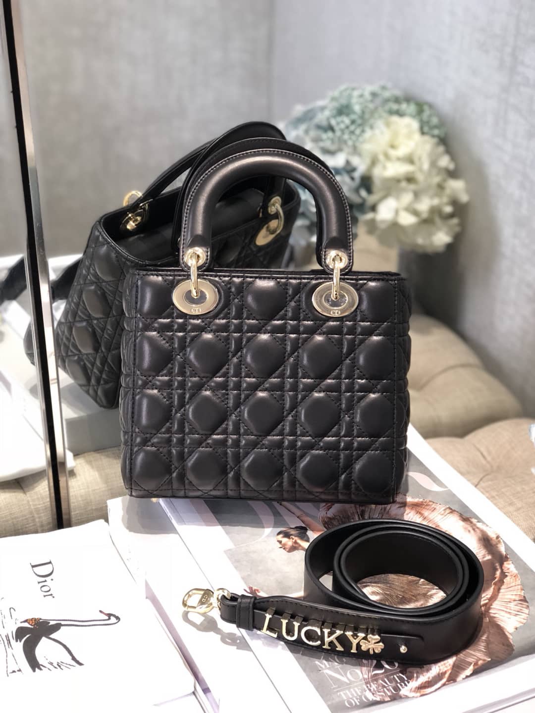 Christian Dior Lady Dior 20CM Replica Bag