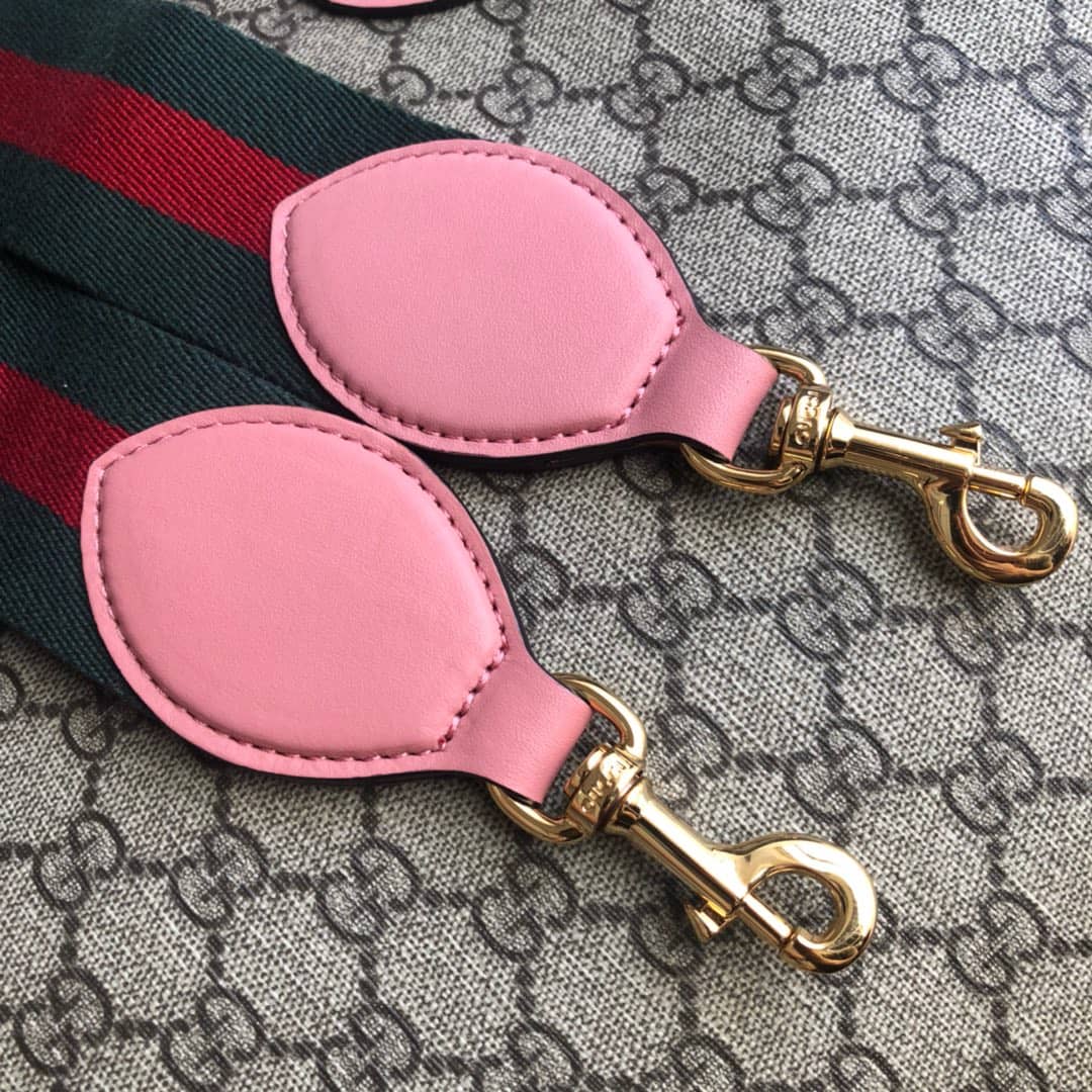 Gucci Soft GG Supreme Baby Changing Bag Replica Pink 457356