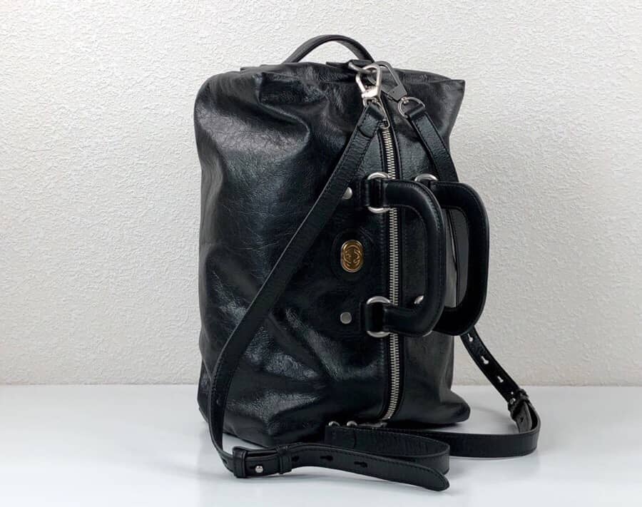 Gucci Soft Calfskin Leather Duffle Bag Replica 587866