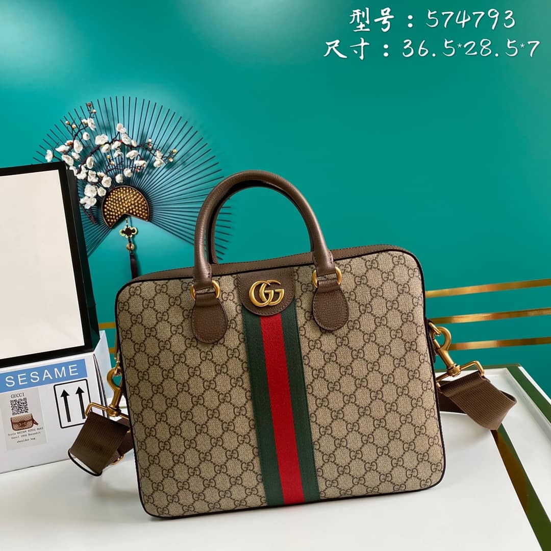 Gucci Mens Ophidia GG Briefcase Replica 574793