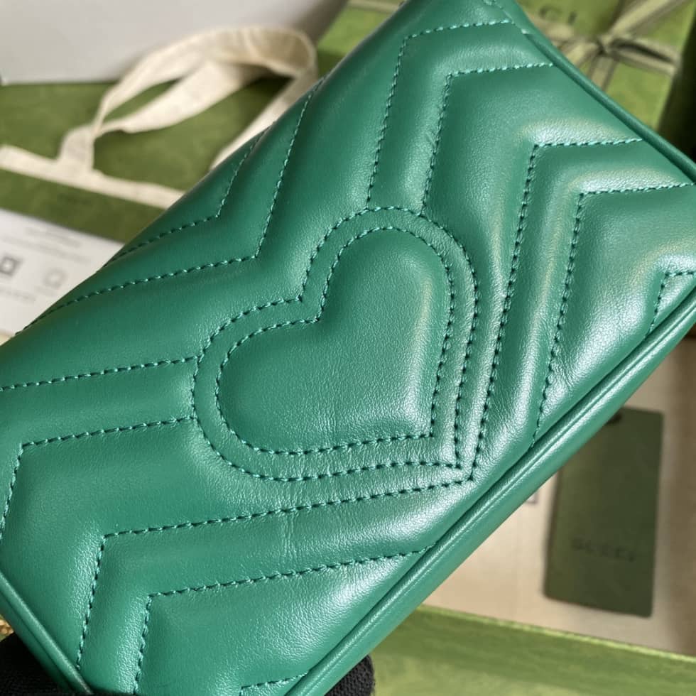 Gucci GG Marmont Quilting Super Mini 476433 Replica Crossbody Bag