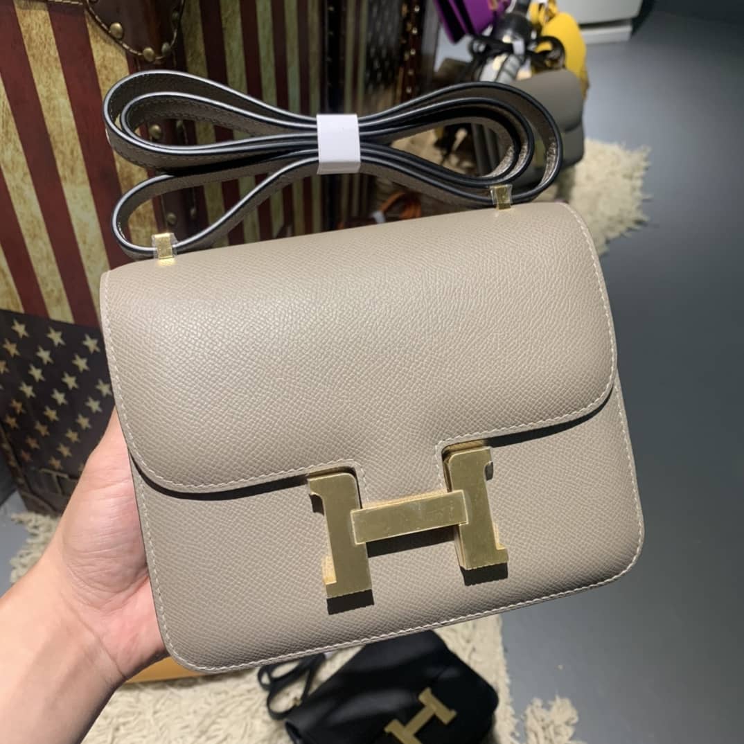 Hermes Replica Constance Bag 18CM Epsom Leather