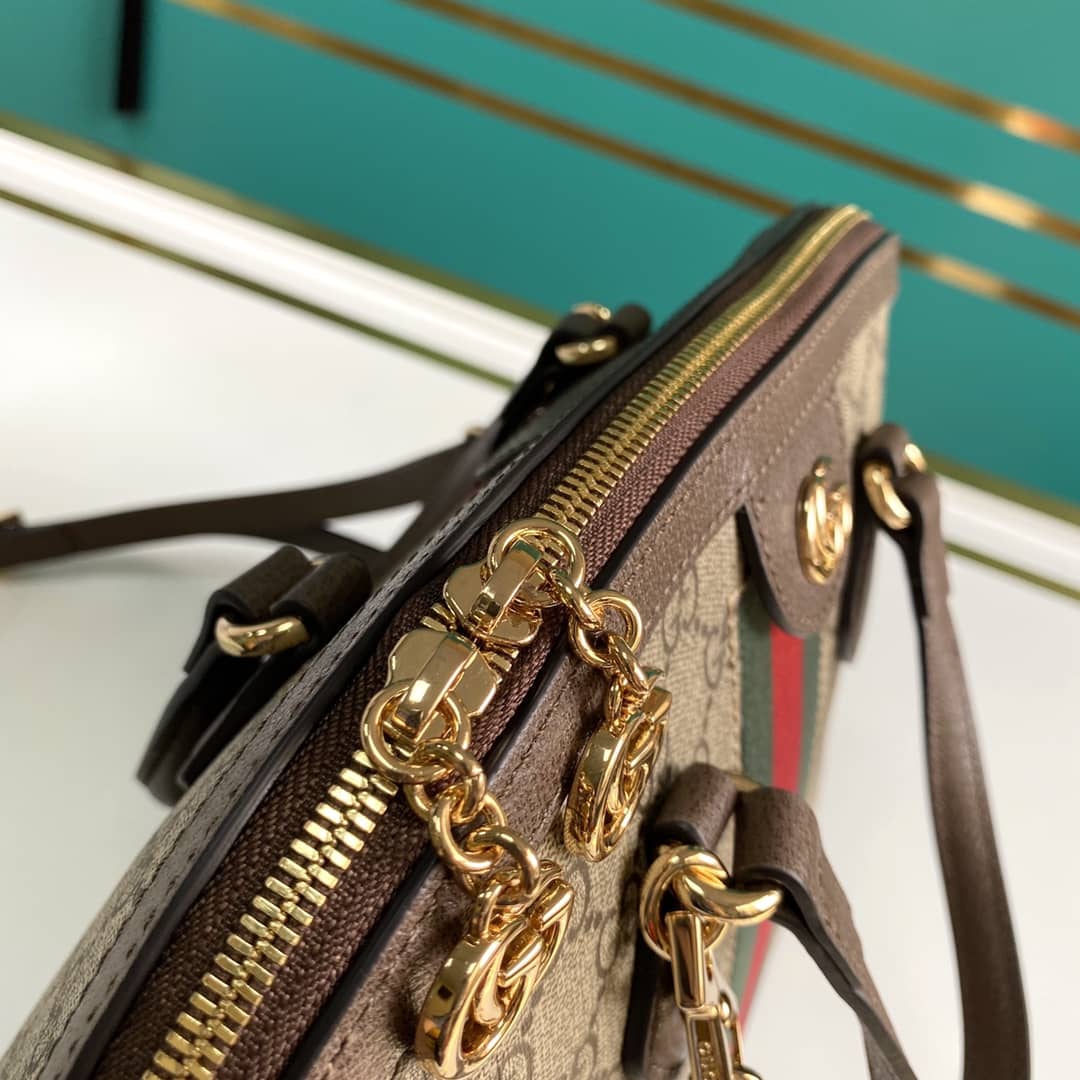 Gucci Ophidia GG Supreme Medium Top Handle Bag Replica 524533