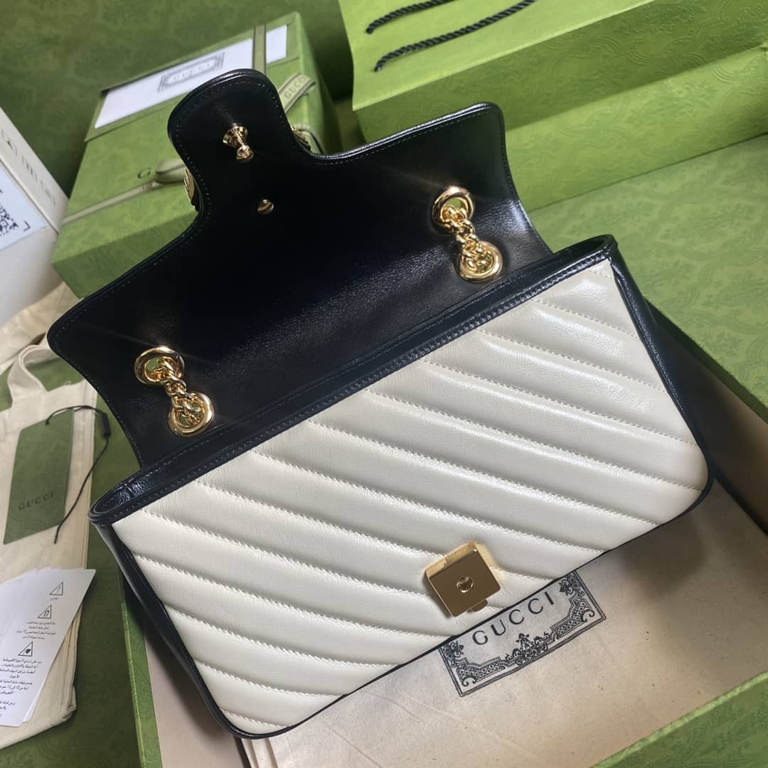 Gucci Marmont GG Small matelassé Shoulder Bag Replica 443497