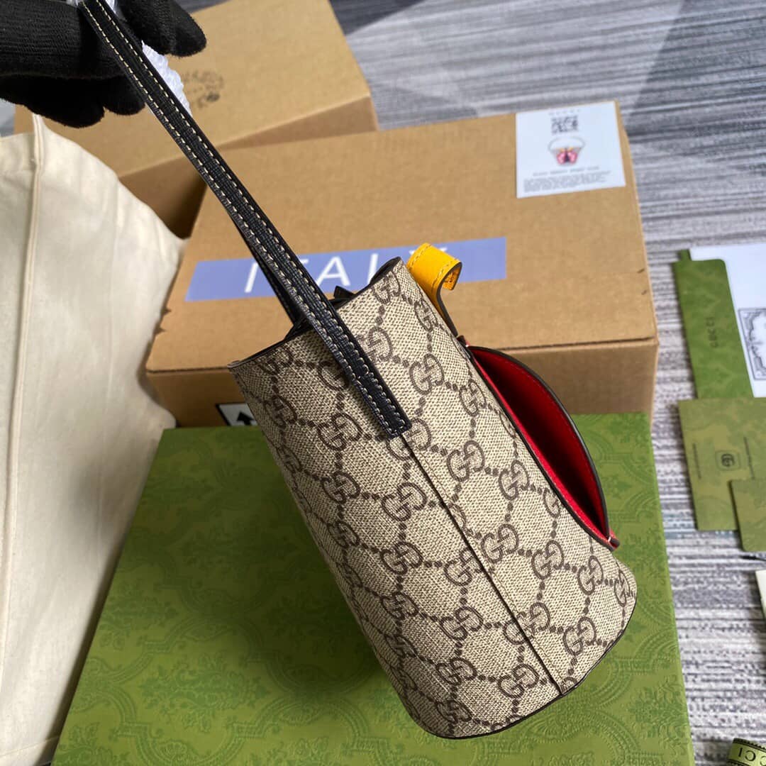 Gucci Children Ladybug Bucket Bag Replica 666277